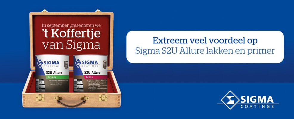 Vier weken voordeel op Sigma S2U Allure